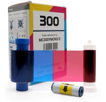 Taśma MAGICART MC300YMCKO/S kol. YMCKO 300 kart