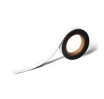 Taśma magnetyczna 20mm x 5m DURABLE kol. biały [170702]