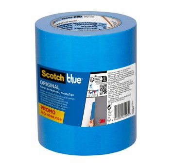 Taśma maskująca 3M SCOTCHBLUE 48mm x 55m kol. niebieski 3 rolki w opakowaniu