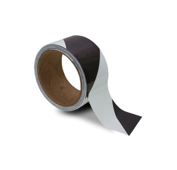 Taśma oznaczeniowa INDUSTRIEL 50mm x 33m kol. biało-czarny [TDP-50x33-BKWH]