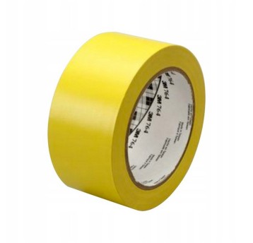 Taśma oznaczeniowa winylowa 3M 764 50mm x 33m x 0,13mm kol. żółty [761589]