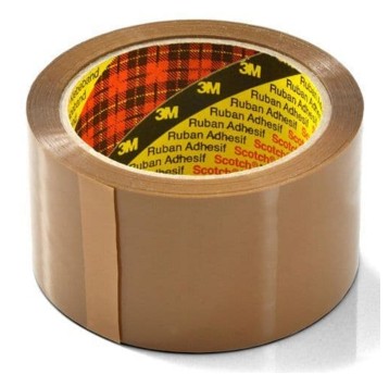 Taśma pakowa 3M 50mm x 66m 309 kol. brązowy cicha [7000095502]