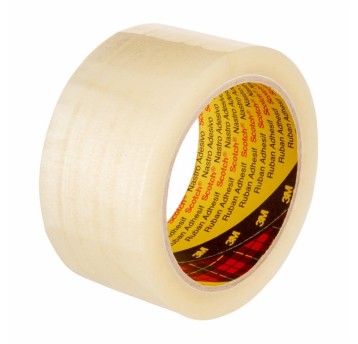 Taśma pakowa 3M 75mm x 66m Hot-Melt 371 kol. przezroczysty [7000035376]