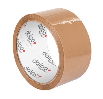 Taśma pakowa DALPO 48mm x 66m kol. brązowy 6 szt. [TPP-004H]
