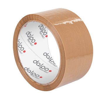 Taśma pakowa DALPO 48mm x 66m kol. brązowy [TPP-004H]