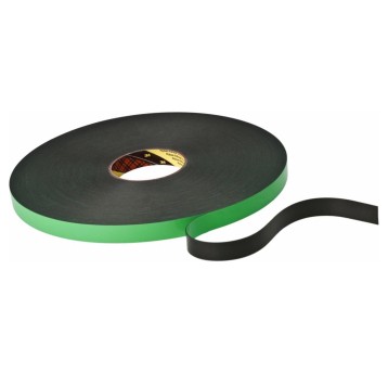 Taśma piankowa dwustronna 3M 9508B 19mm x 66m x 0,8mm kol. czarny [1215016]