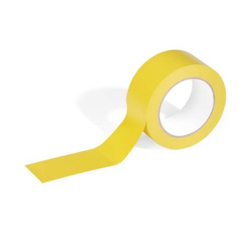 Taśma podłogowa DURABLE 50mm x 33m x 1,6mm kol. żółty [104404]