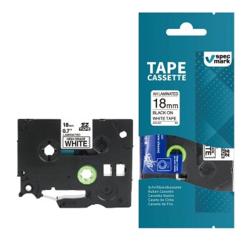 Taśma SPECMARK AZE-241 do Brother TZE-241 kol. czarny na białym 12mm x 8m