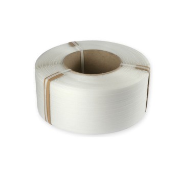 Taśma spinająca 12mm x 0,55mm x 3000m kol. biały polipropylenowa