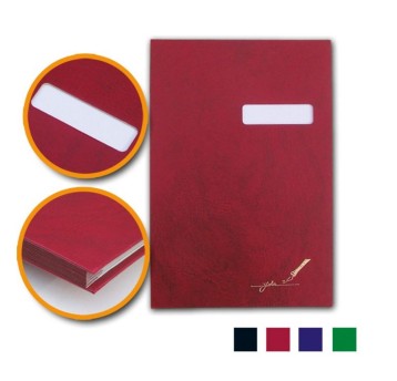 Teczka do podpisu 20 wkładów A4 BARBARA tworzywo sztuczne z okienkiem