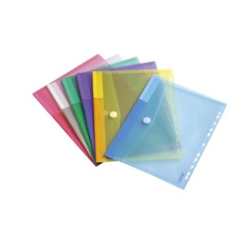 Teczka kopertowa A4 TARIFOLD Color Collection tworzywo sztuczne z perforacją 12 szt. [510229]