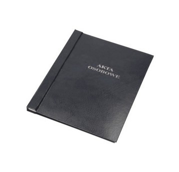 Teczka na akta osobowe A4 BARBARA tworzywo sztuczne kol. czarny [1822003]