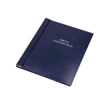 Teczka na akta osobowe A4 BARBARA tworzywo sztuczne kol. granatowy [1822001]