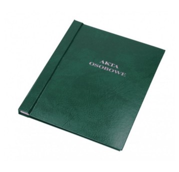 Teczka na akta osobowe A4 BARBARA tworzywo sztuczne kol. zielony [1822002]