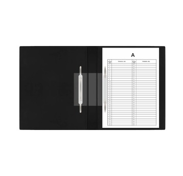 Teczka na akta osobowe A4 BIURFOL tworzywo sztuczne kol. czarny [1-TD-01-03]