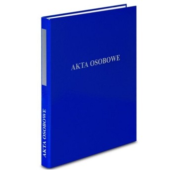 Teczka na akta osobowe A4 VAUPE karton kol. niebieski [030/03]