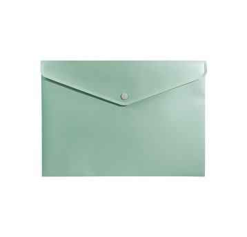 Teczka na zatrzask A4 BIURFOL MORANDI tworzywo sztuczne kol. zielony [TKM-A4-03]