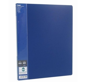 Teczka ofertowa 40 wkładów A4 PENTEL WING tworzywo sztuczne kol. niebieski [DCF444C]