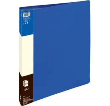 Teczka ofertowa 60 wkładów A4 GRAND 9006A tworzywo sztuczne kol. niebieski [120-1201]