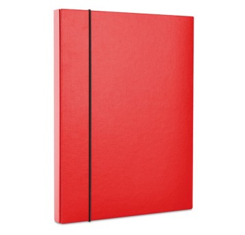 Teczka pudełko z gumką A4 40mm OFFICE PRODUCTS tworzywo sztuczne kol. czerwony [21187511-04]