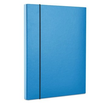 Teczka pudełko z gumką A4 40mm OFFICE PRODUCTS tworzywo sztuczne kol. niebieski [21187511-01]