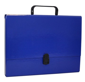 Teczka pudełko z rączką A4 OFFICE PRODUCTS karton kol. granatowy [21187811-03]