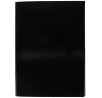 Teczka skrzydłowa z rzepem A4 20mm VAUPE karton kol. czarny [323/02]