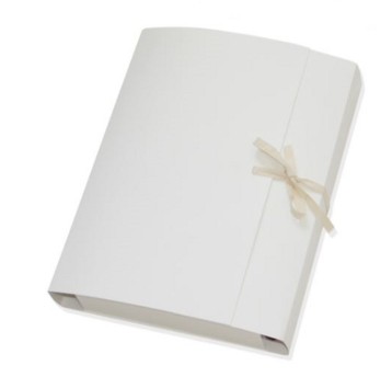 Teczka wiązana A4 50mm BARBARA papierowa 350g 320 x 250 x 50 mm [300087]