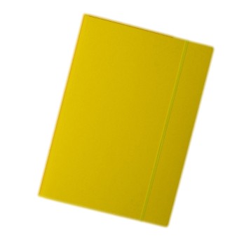 Teczka z gumką A4 BANTEX karton lakierowany kol. żółty [100553870]
