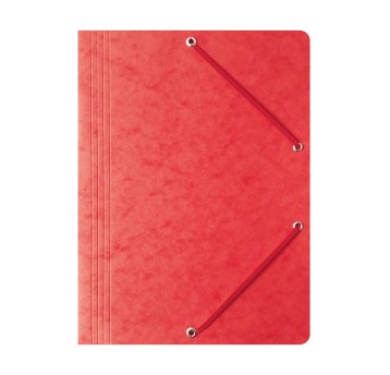 Teczka z gumką A4 BANTEX preszpanowa kol. czerwony [400087823]