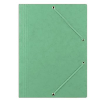 Teczka z gumką A4 DONAU preszpanowa kol. zielony [8643080-06PL]