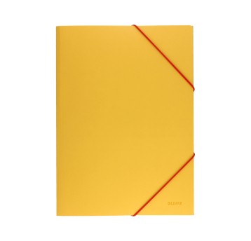 Teczka z gumką A4 LEITZ COSY karton kol. żółty [30020019]