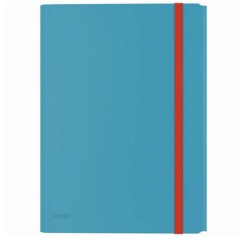 Teczka z gumką A4 LEITZ COSY tworzywo sztuczne kol. niebieski [46190061]