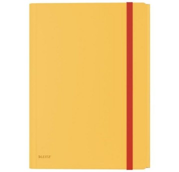 Teczka z gumką A4 LEITZ COSY tworzywo sztuczne kol. żółty [46190019]