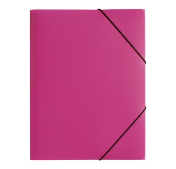 Teczka z gumką A4 PAGNA tworzywo sztuczne kol. ciemnoróżowy Trend [P2161334]