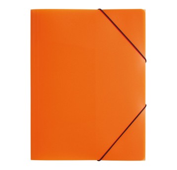 Teczka z gumką A4 PAGNA tworzywo sztuczne kol. pomarańczowy Trend [21613-09]