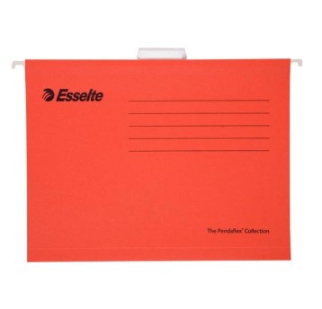 Teczka zawieszkowa A4 ESSELTE CLASSIC karton kol. czerwony [90316]