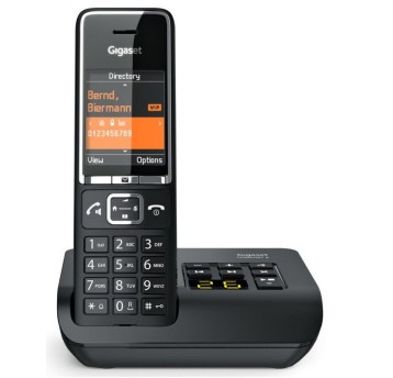 Telefon bezprzewodowy analogowy GIGASET Comfort kol. czarny 1 słuchawka [550A]