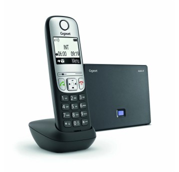 Telefon bezprzewodowy analogowy GIGASET kol. czarno-srebrny 1 słuchawka [A690IP]