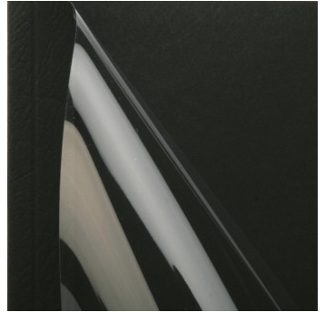 Termookładka A4 25 szt. OPUS OFFICE kol. czarny 4mm skóropodobny tył [204021]