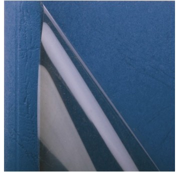 Termookładka A4 25 szt. OPUS OFFICE kol. niebieski 4mm skóropodobny tył [204328]