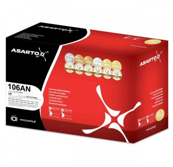 Toner ASARTO AS-LH1106AN do HP W1106A / 106A black 1000 str.