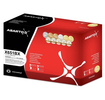 Toner ASARTO AS-LLX651BX do Lexmark X651H11E black 25000 str.