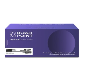 Toner BLACK POINT LBPBTN3520 do Brother TN-3520 black 20000 str.