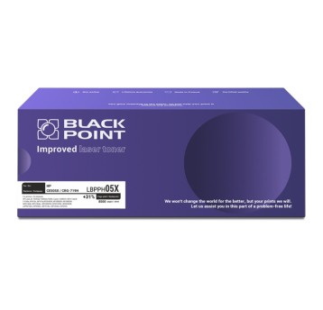Toner BLACK POINT LBPPH05X do HP CE505X / 05X black 8500 str. | CRG-719H |