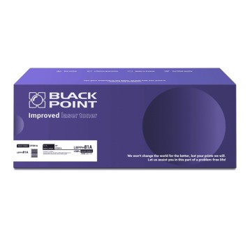 Toner BLACK POINT LBPPH81A do HP CF281A / 81A black 14500 str.