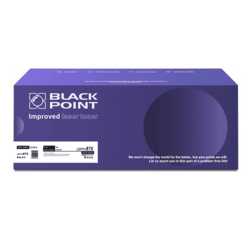 Toner BLACK POINT LBPPH87X do HP CF287X / 87X black 18500 str.