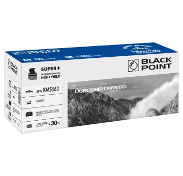 Toner BLACK POINT LBPPLXM5163 do Lexmark 24B6015 black 50000 str.