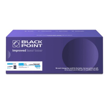 Toner BLACK POINT LCBPBTN243C do Brother TN-243C cyan 1000 str.
