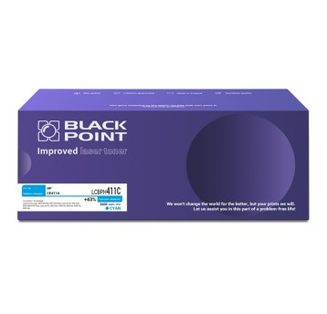 Toner BLACK POINT LCBPH411C do HP CE411A / 305A cyan 2600 str.